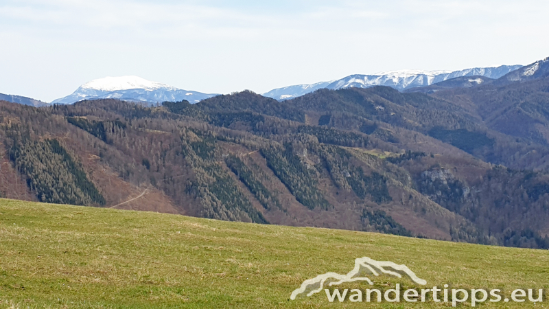 Himmelalm von Süden/Rote Mauer Abbildung 9