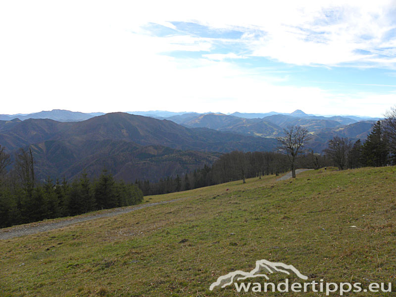 Kloster-Hinteralpe von Norden/Mucken Kogel  Abbildung 8