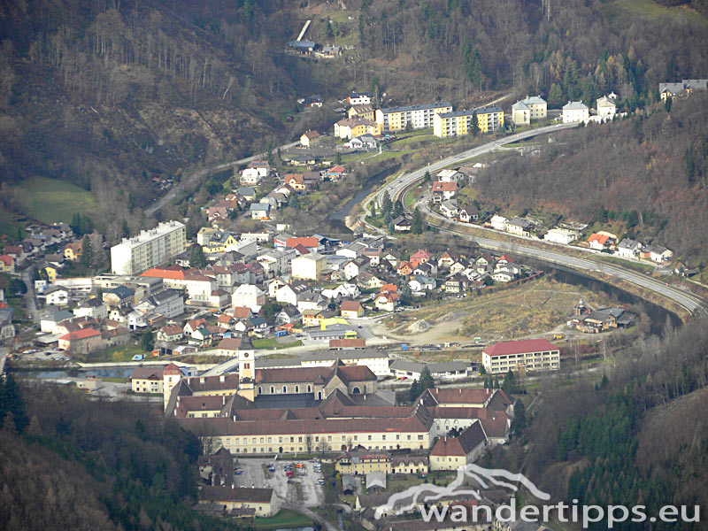 Kloster-Hinteralpe von Norden/Mucken Kogel  Abbildung 10